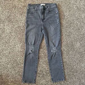 Madewell The Perfect Vintage Jean black/grey women’s size 26